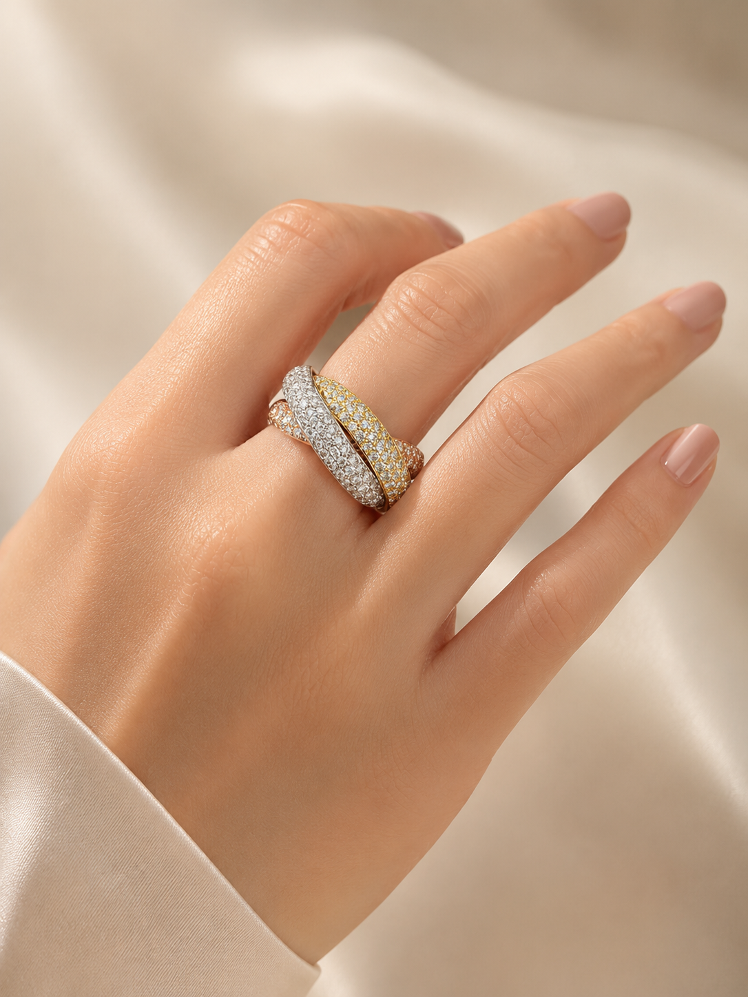 TRINITY DIAMOND RING