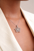 Floral Diamond Pendant