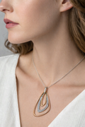 Eclipse Flow Diamond Pendant